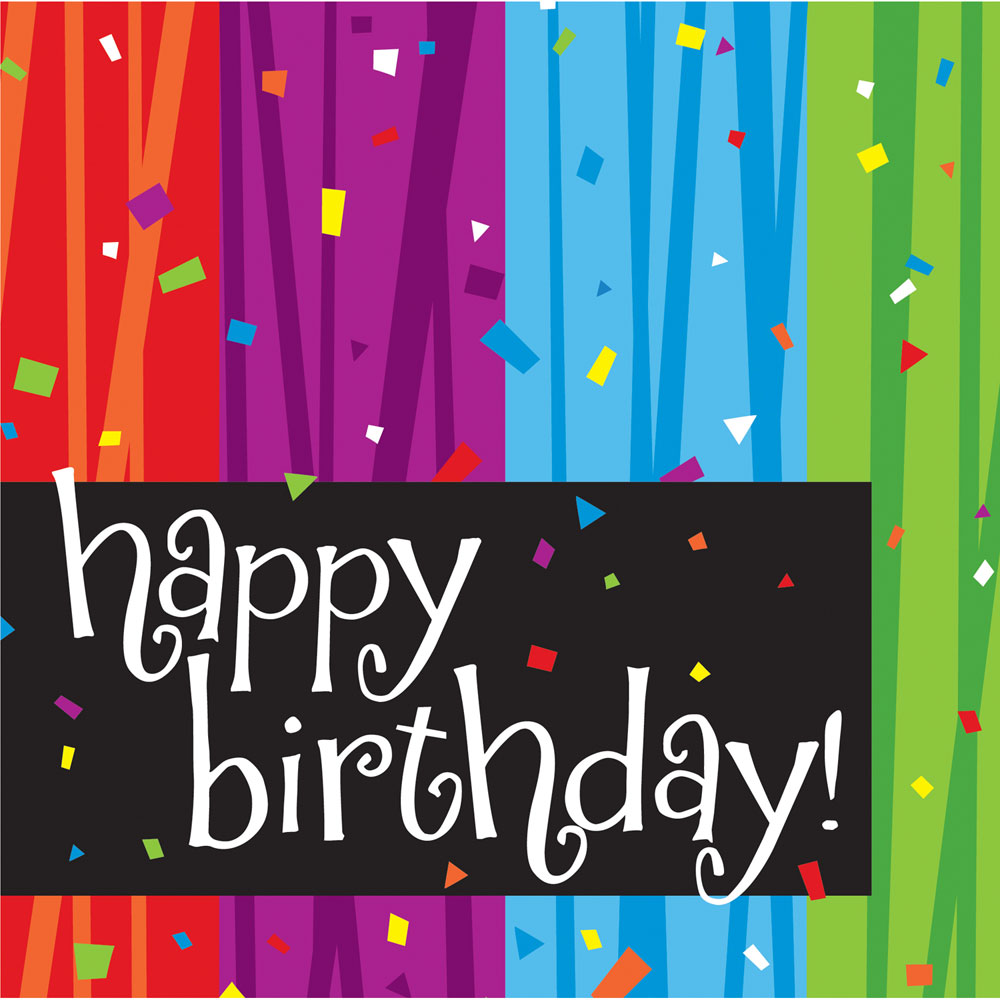 Milestones Birthday Luncheon Napkins (16ct)