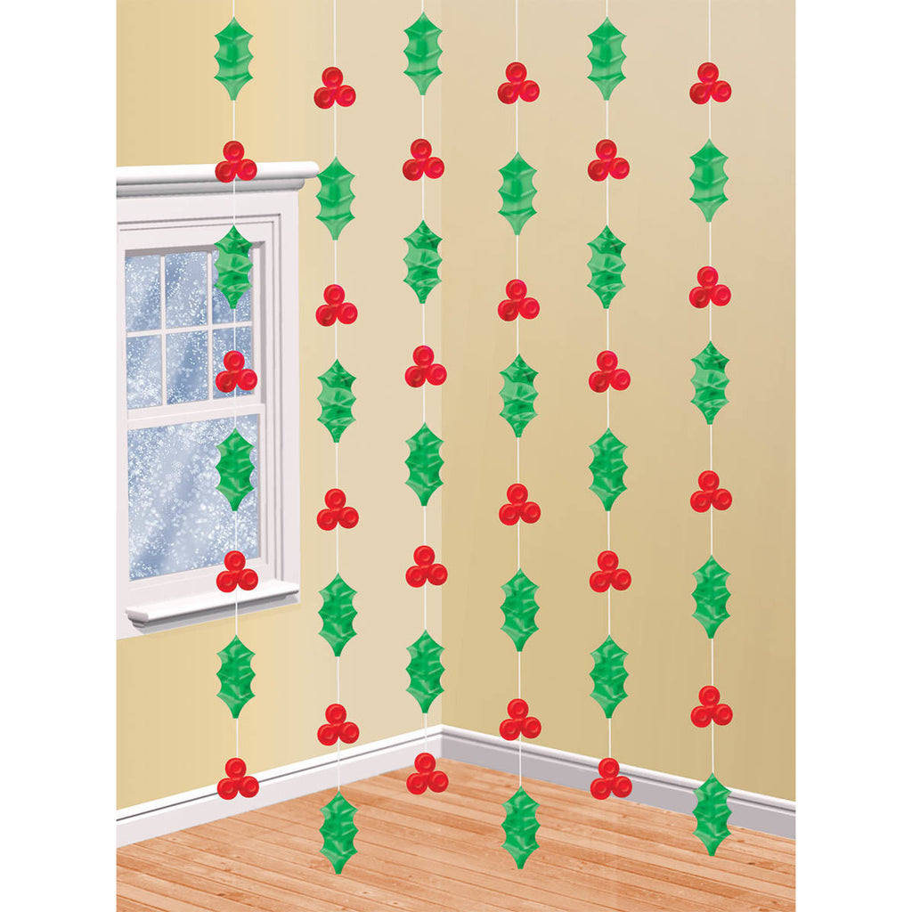 Holly String Decoration