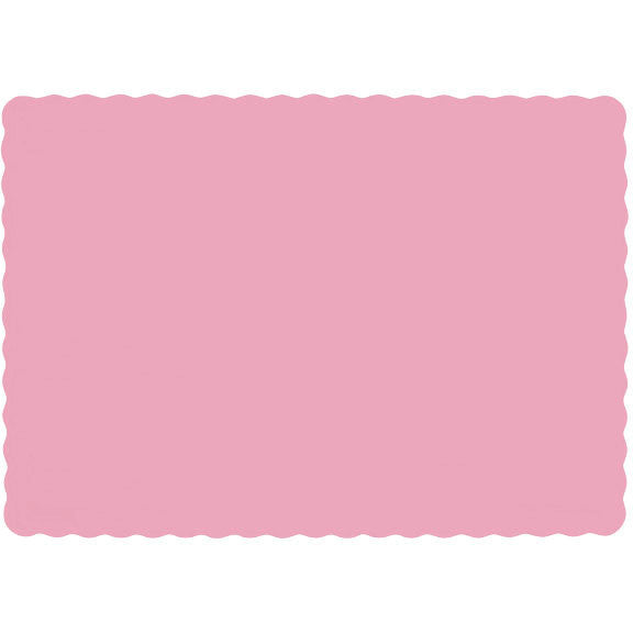 New Pink Big Party Pack Placemats 50 ct