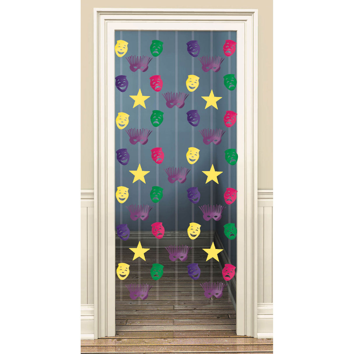 Mardi Gras Doorway Danglers