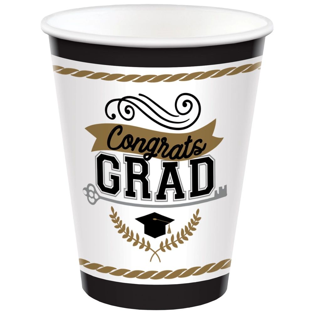Achievement is Key 9 Oz. Paper Cups (50ct)