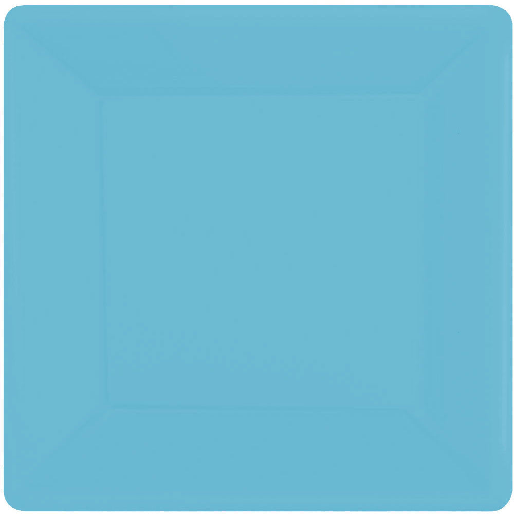 Caribbean Square Paper Banquet Plates (20ct)