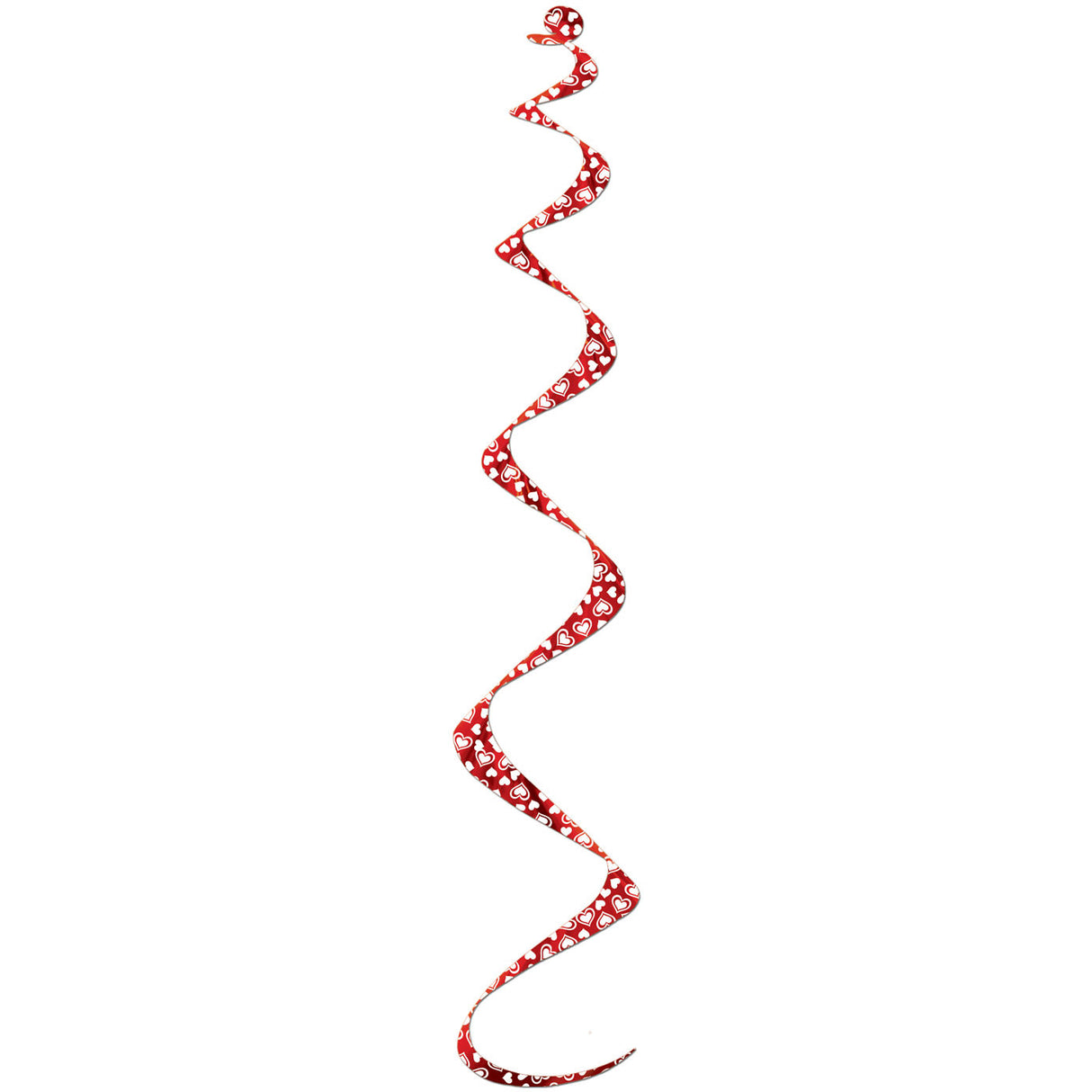 Printed Heart Twirly Whirly