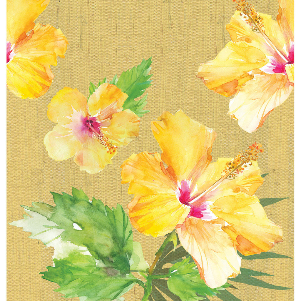 Exotic Floral Plastic Tablecover