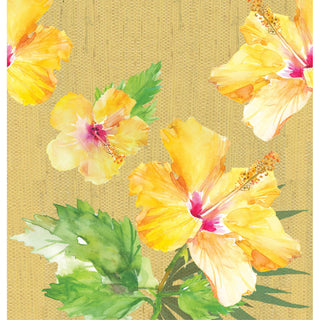 Exotic Floral Plastic Tablecover