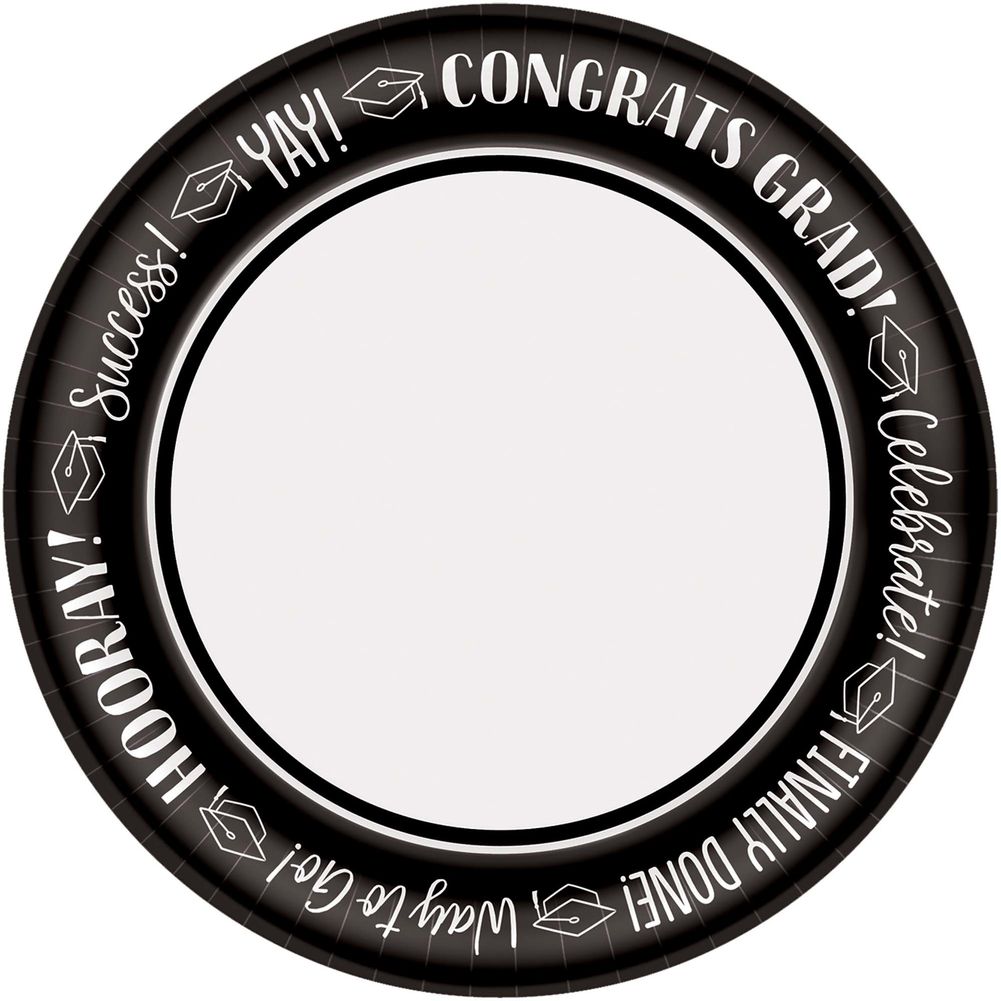 Celebrate Success Paper Banquet Plates (40 ct)
