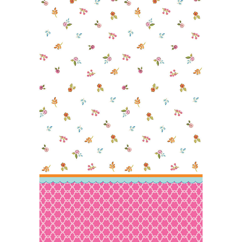 Tea Time Plastic Tablecover