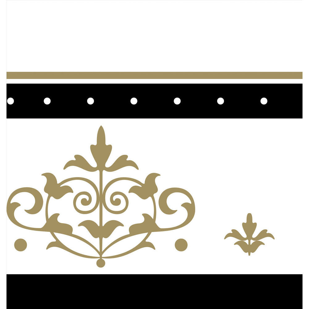 Stafford Gold Plastic Tablecover