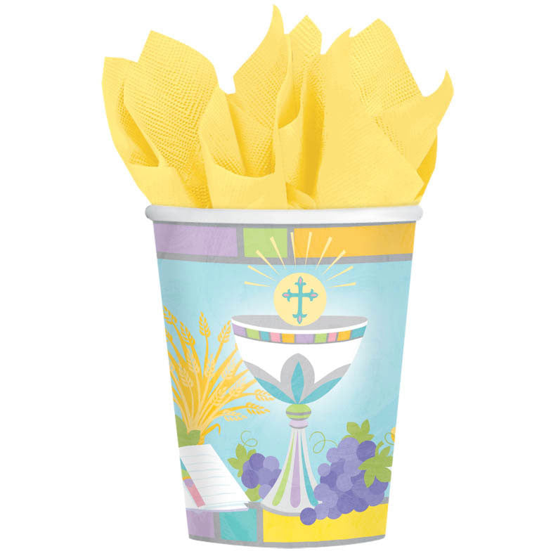 Joyous Communion 9oz Paper Cups (18ct)