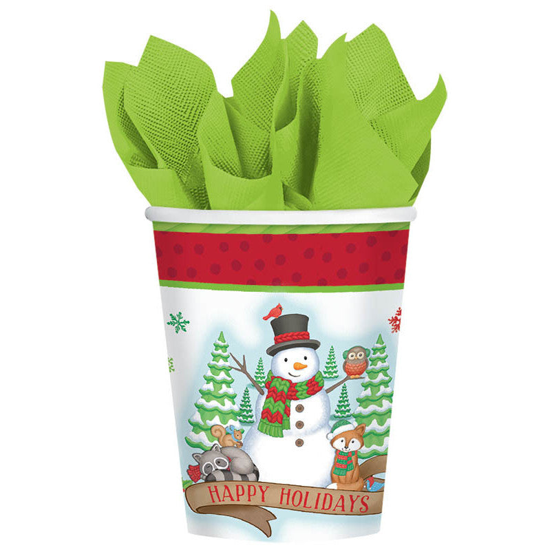 9oz. Winter Friends Cups