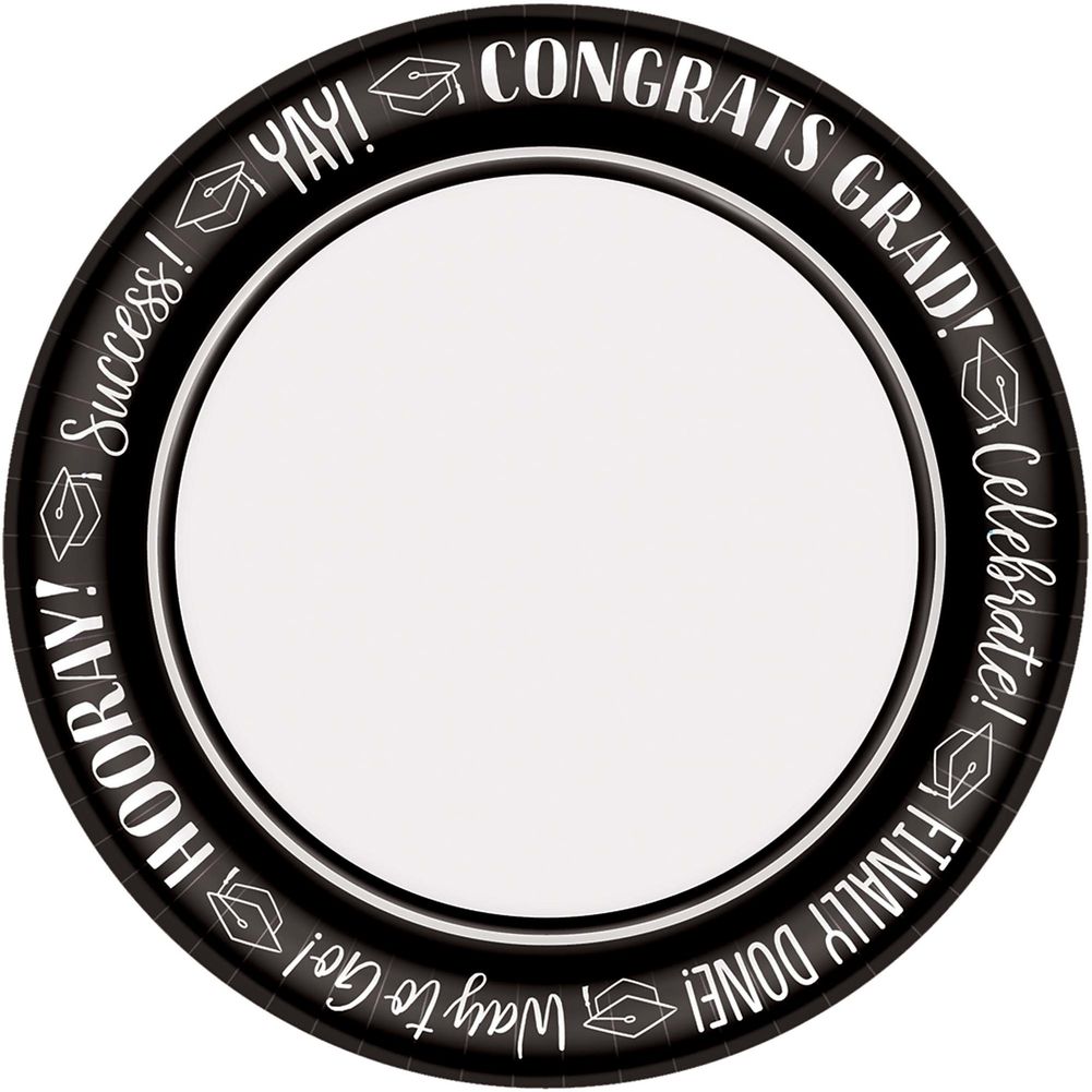 Celebrate Success Paper Dinner Plates (40 ct)