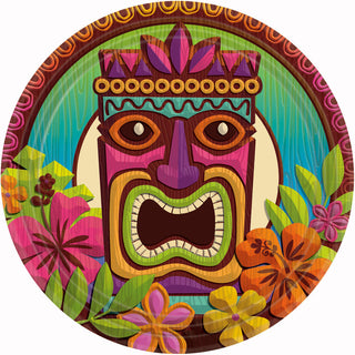 Tropical Tiki Dinner Plates (60ct)