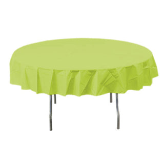 Kiwi Round Plastic Tablecover