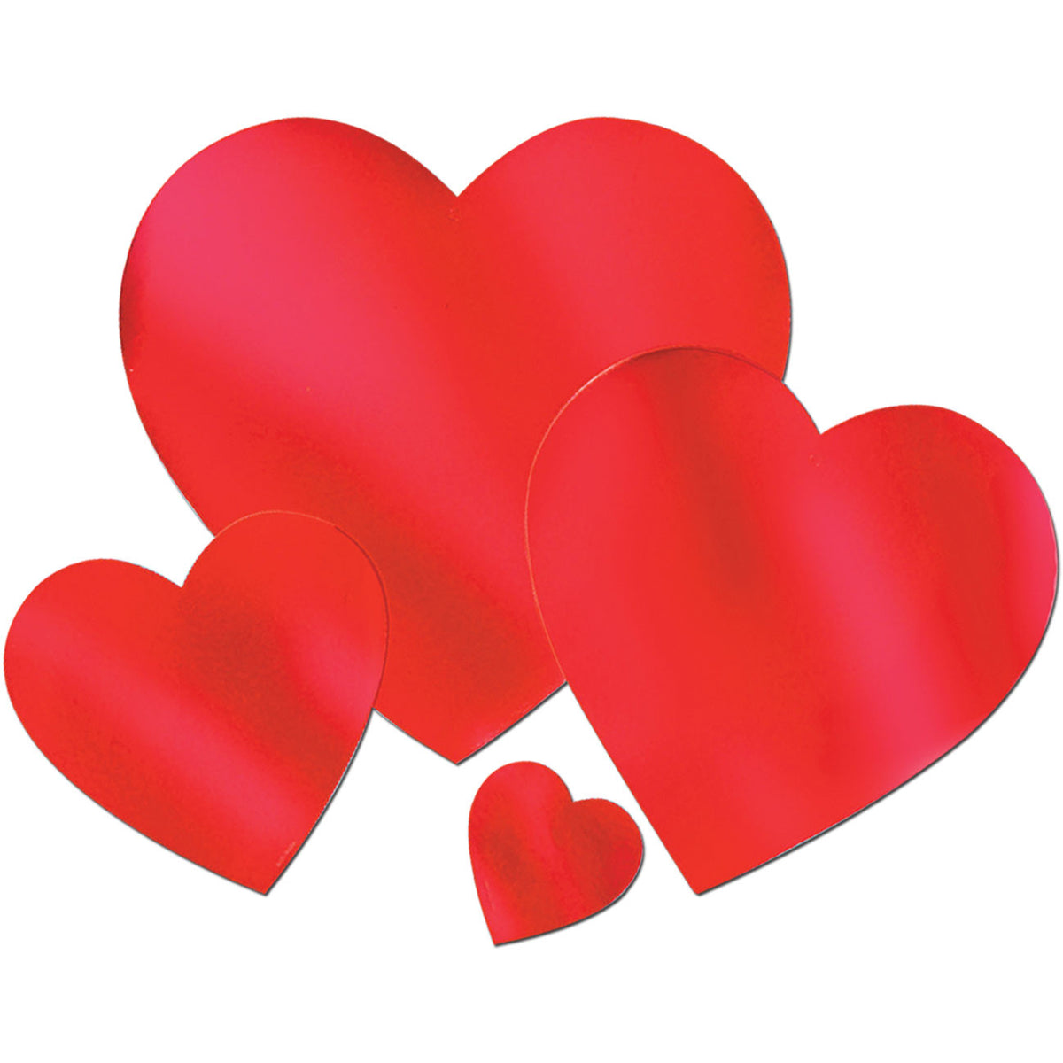 Foil Heart Cutout (1 ct)
