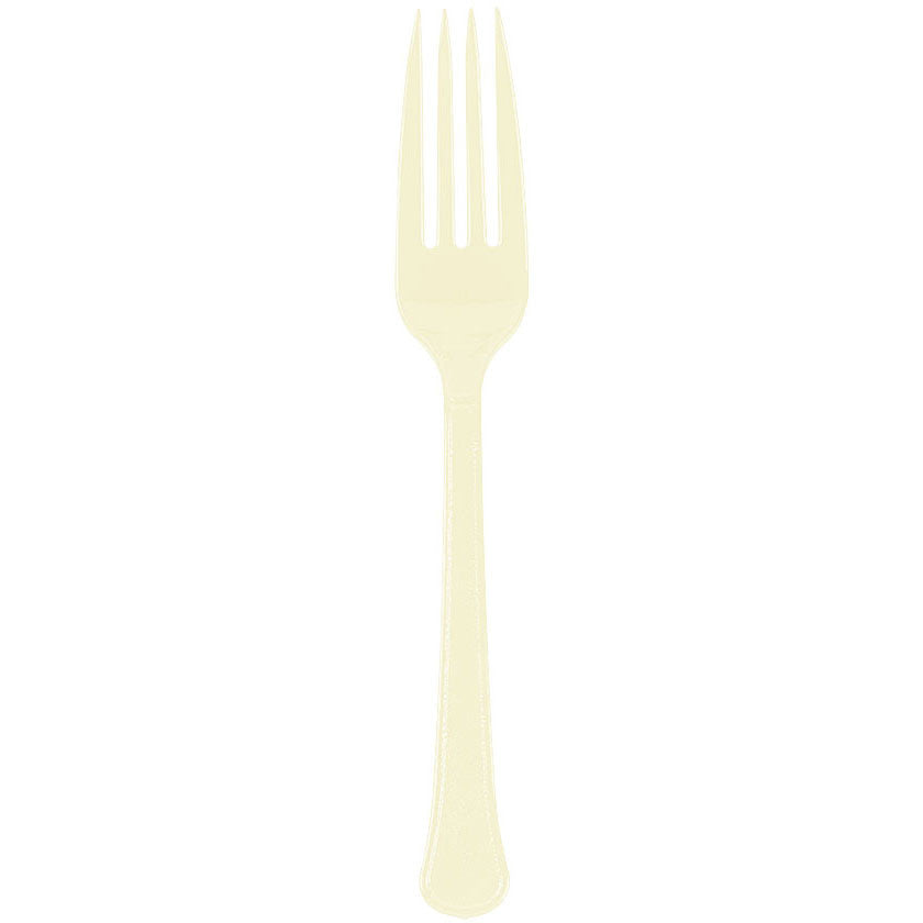 Vanilla Creme Heavy Weight Premium Fork 20 ct