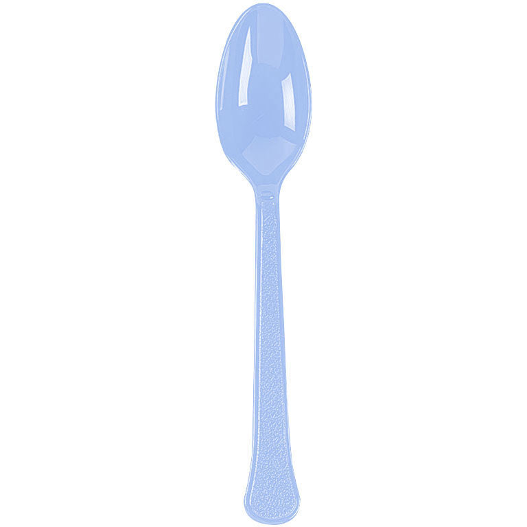 Pastel Blue Heavy Weight Premium Spoon 20 ct