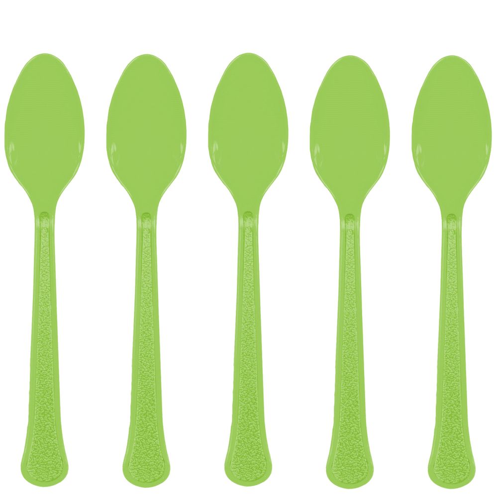 Kiwi Heavy Weight Plastic Spoons (20ct)