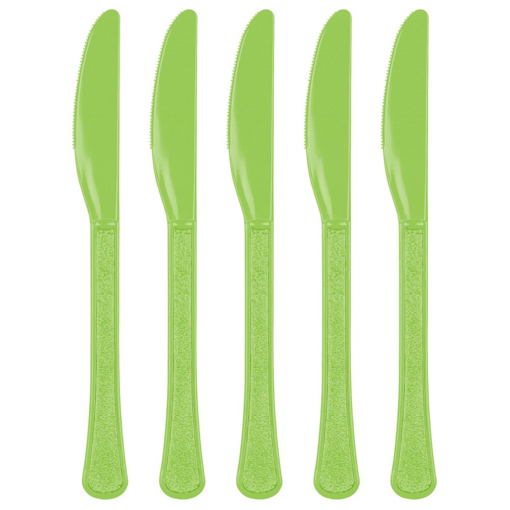 Kiwi Heavy Weight Plastic Knives (20ct)