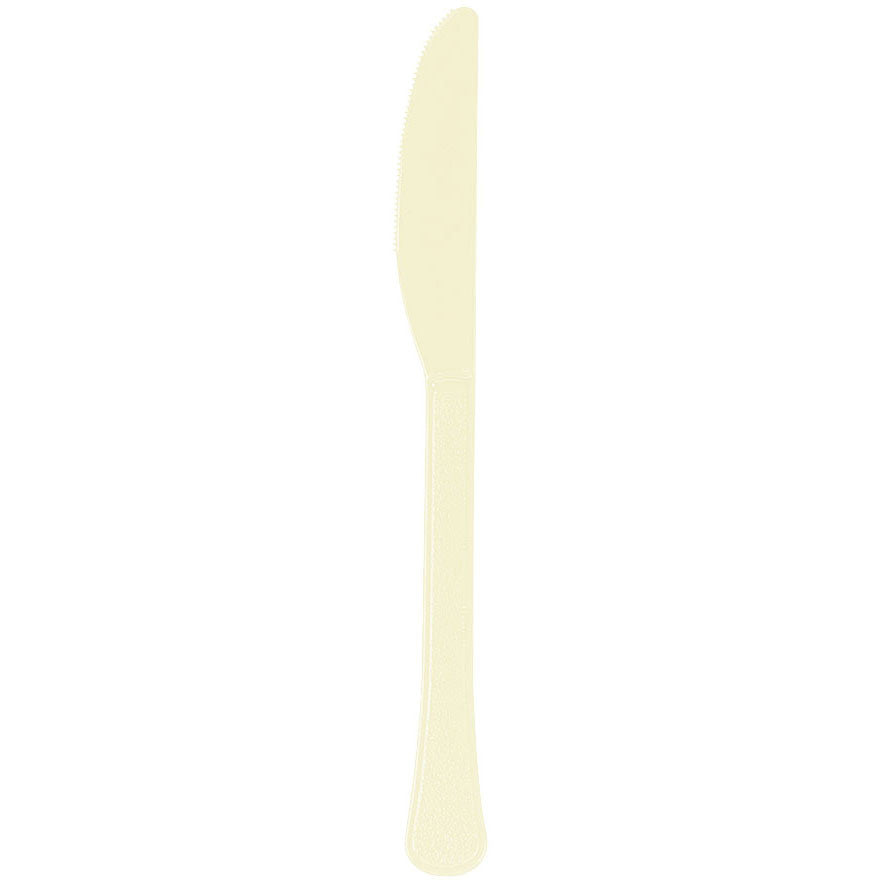 Vanilla Creme Heavy Weight Premium Knife 20 ct