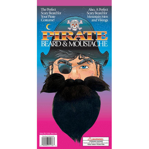 Pirate Beard & Moustache