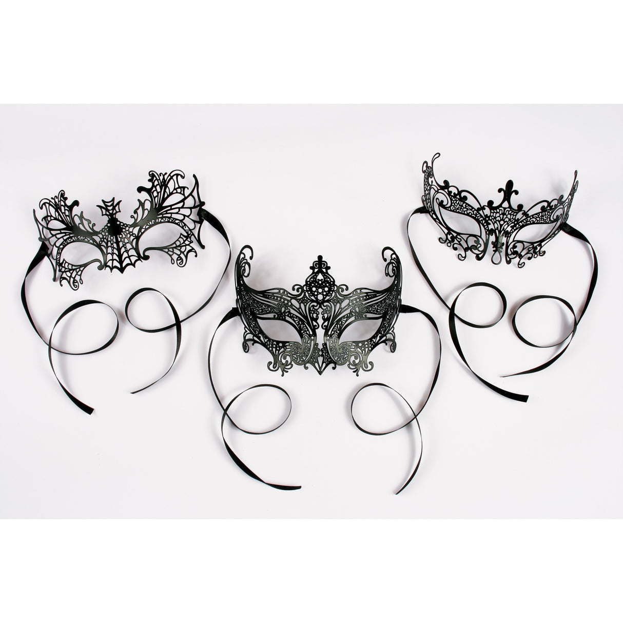 Large Laser Cut Gothic Metal Mask (1ct)
