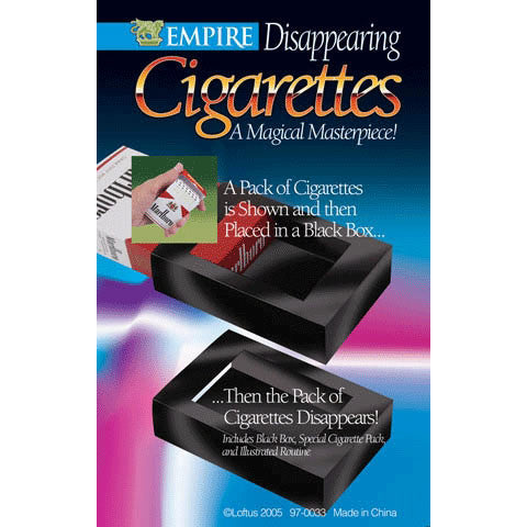 Disappearing Cigarette Case Magic Trick
