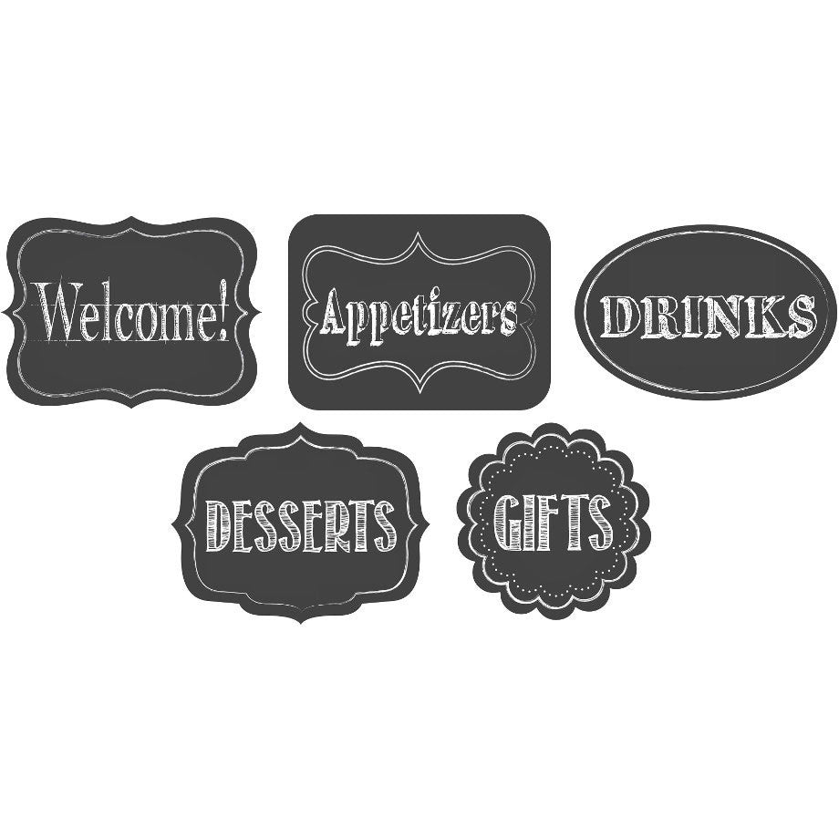 Chalkboard Cutouts (5ct)