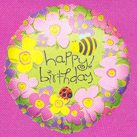 18" Flower Friends Birthday