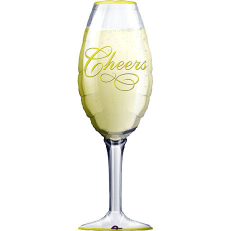 Champagne Glass Super Shape Balloon (1 ct)