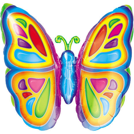 Bright Butterfly Mini Shape Balloon (1 ct)