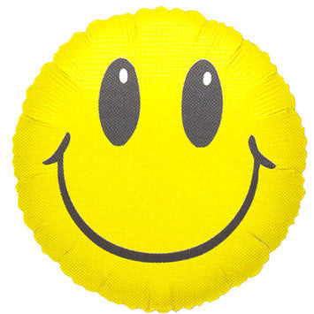 Smile Face Yellow Micro Balloon (1 ct)
