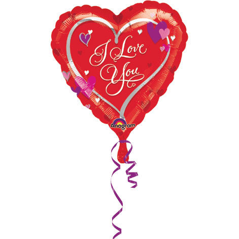 18" Love Script Anagram