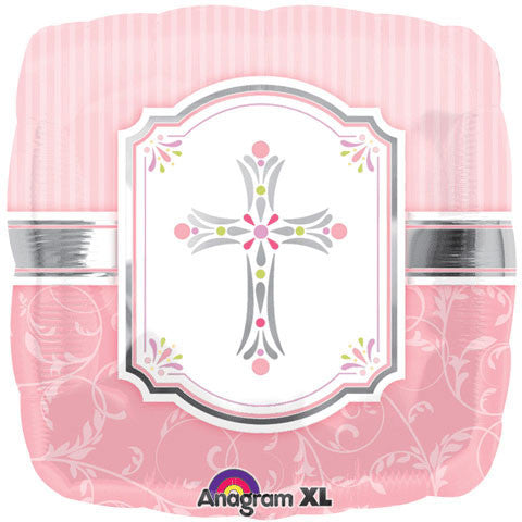18" Communion Blessing Pink