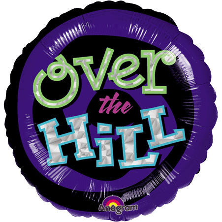 18" Oh No Over The Hill Prismatic