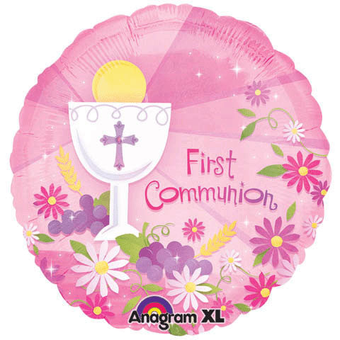 18" First Communion Pink