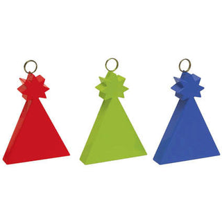 Lime Green Party Hat Plastic Weight