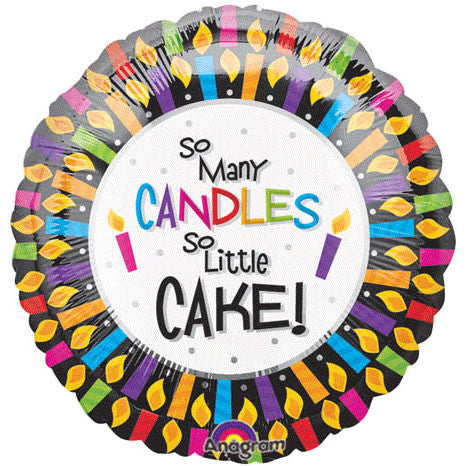 18" So Many Candles So Little Cake