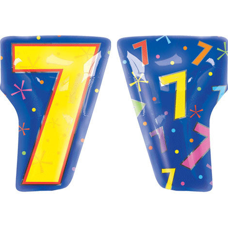 18" 7 Multi-color Junior Shape