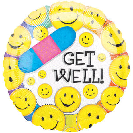 18" Get Well Smiles Vlp