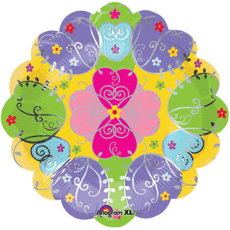 18" Whimsical Garden Flower Junior Shape