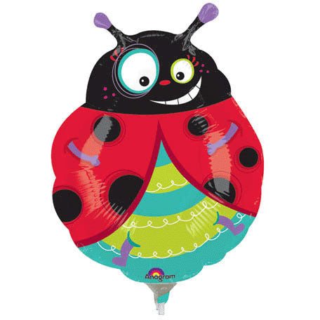 Graphic Ladybug Mini Shape