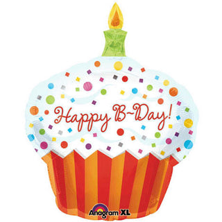 Happy Birthday Cupcake Super Shape