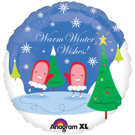 18" Warm Winter Wishes Mittens