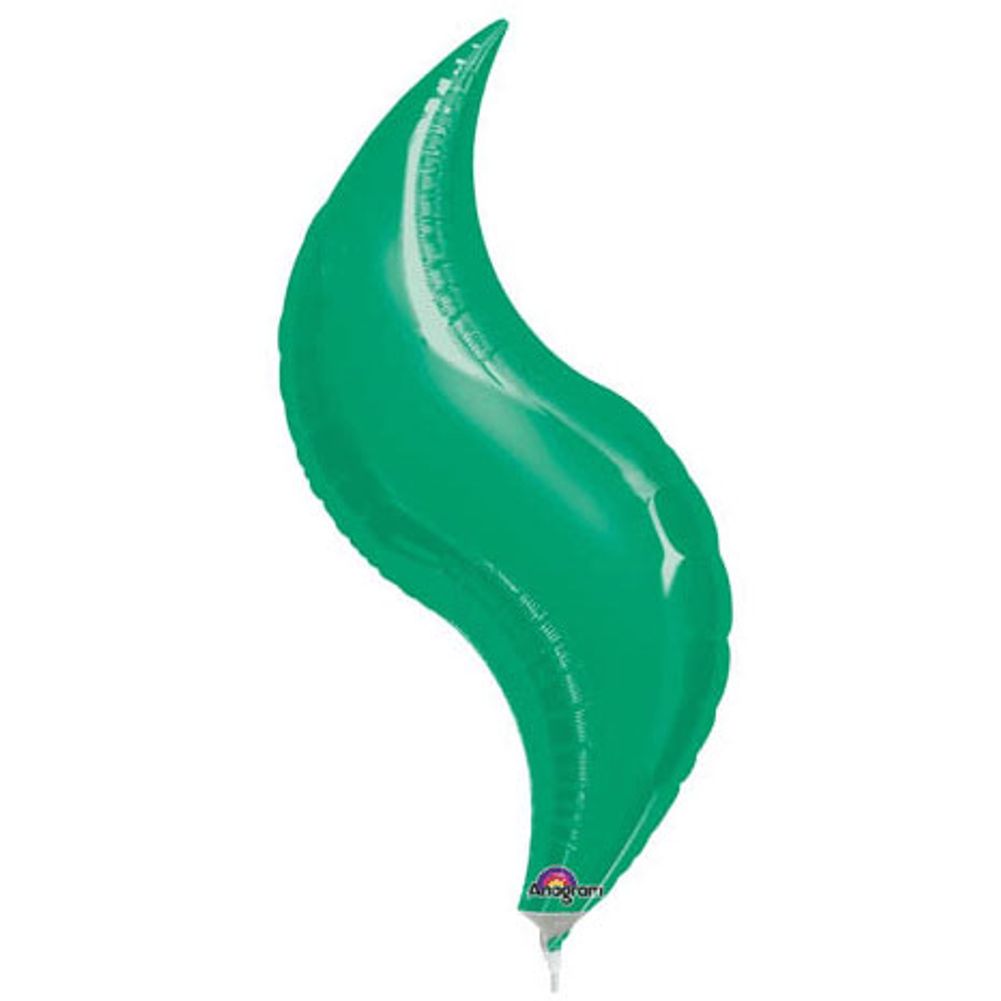 28" Green Curve