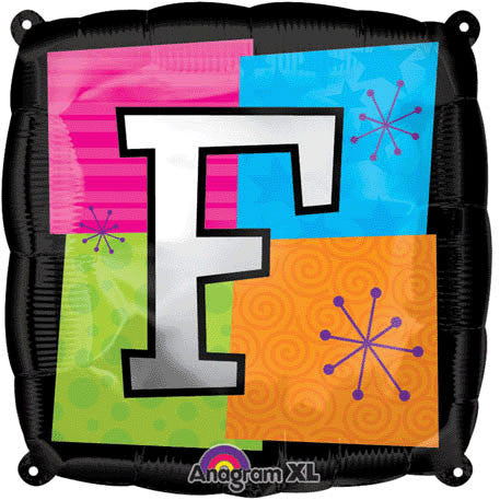 18" Letter F