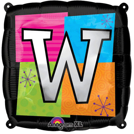 18" Letter W