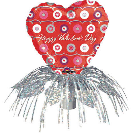 9" Valentine Bottle Topper