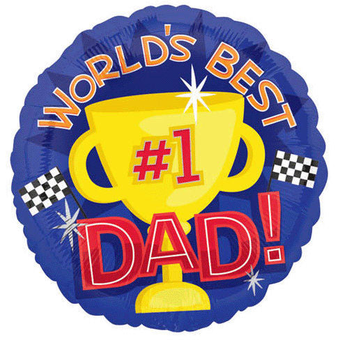 18" World's Best Dad Vlp