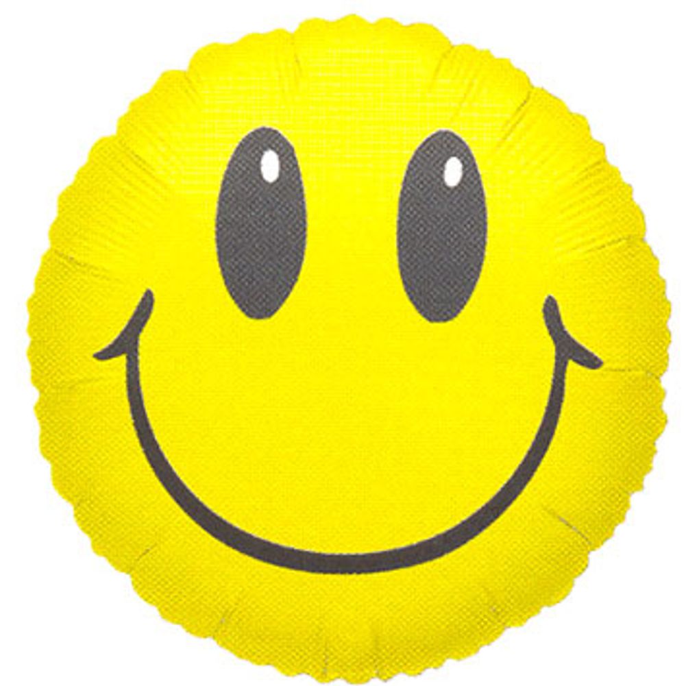 18" Smile Face Anagram Package