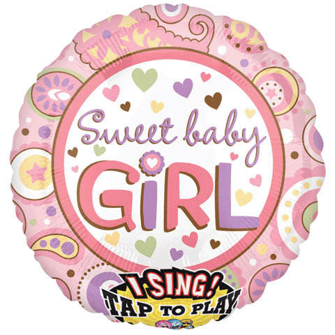 28" Sweet Baby Girl Sing-a-tune